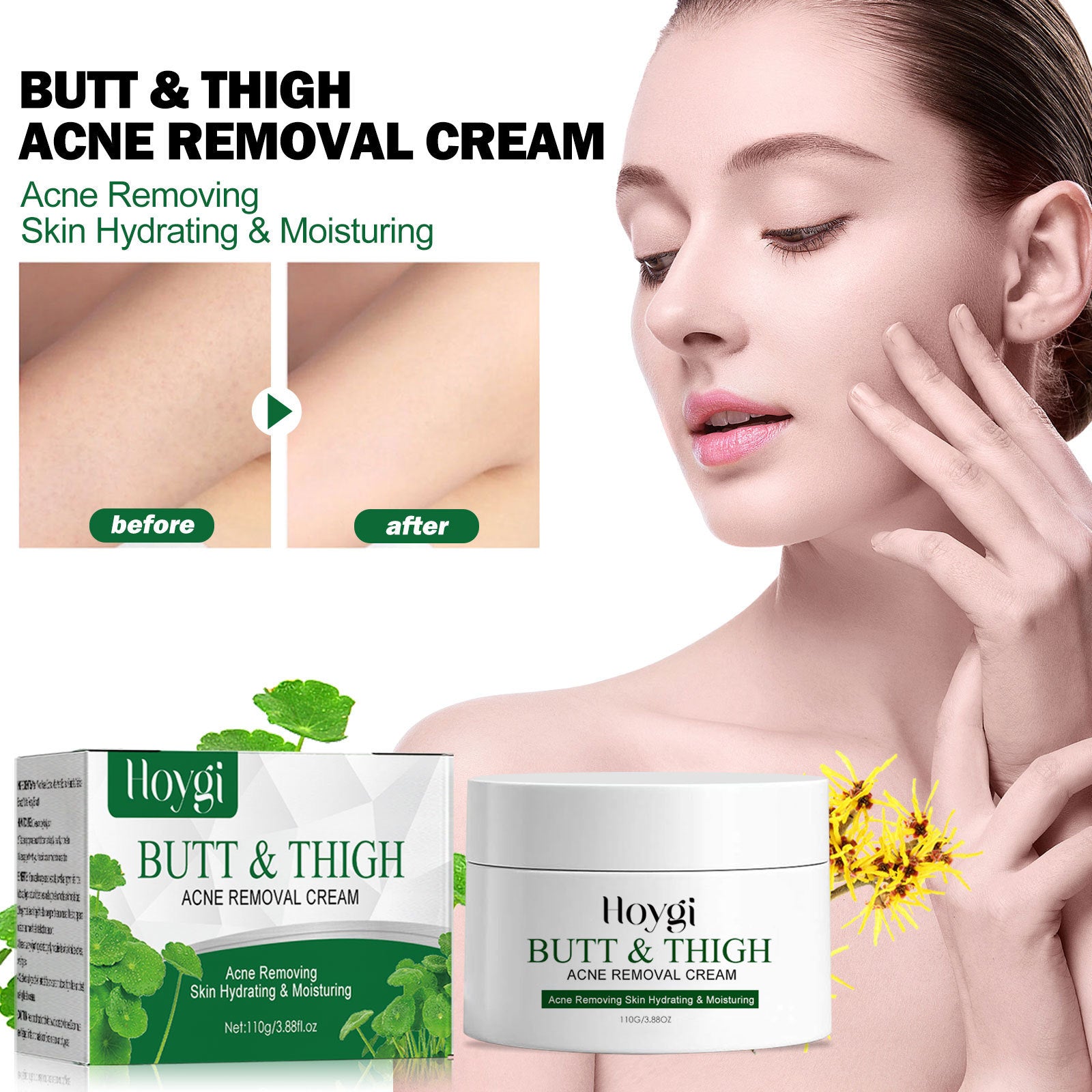 Clean And Repair Acne Smooth Skin Neck Cream
